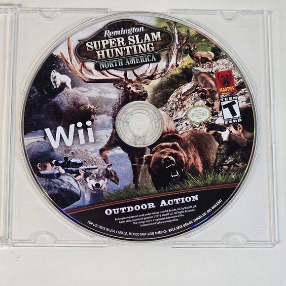 Remington Super Slam Hunting North America - Nintendo Wii Game Disc - Picture 1 of 2